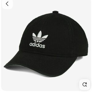 Adidas originals Black Cap with White Logo